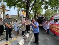 Sikapi Isu Proyek Strategis Nasional Rempang, Massa KAKI Kalsel Gelar Aksi Unjuk Rasa Damai