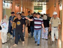 Pastikan layanan kesehatan terbaik Bupati Kotabaru meninjau progres pembangunan rumah sakit Sengayam