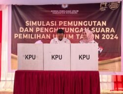 KPU Kotabaru melaksanakan simulasi pemilu 2024