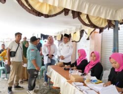 Bupati kotabaru pantau pesta demokrasi