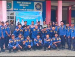 Kerjasama Jhonlin Rescue, DamkarTanbu Gelar pelatihan