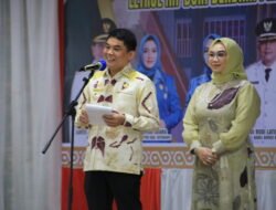 Wakil Bupati Kotabaru beserta Istri hadiri Acara Lepas Sambut Dandim 1004 Kotabaru