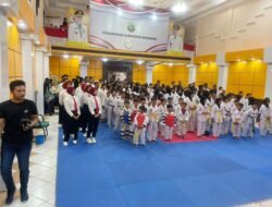 Kejuaraan Taekwondo antar Pelajar Mendapatkan Apresiasi dan Dukungan Penuh Dari Kadis Disparpora
