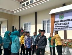 Kantor Camat Kusan Tengah Resmi Dikukuhkan oleh Bupati Tanah Bumbu