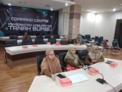 Pemkab Tanbu Bahas Pengendalian Inflasi Jelang Ramadan dalam Rapat bersama Kemendagri Via Zoom