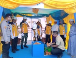 Ground Breaking Pembangunan Masjid Agung Husnul Khatimah oleh Bupati Kotabaru