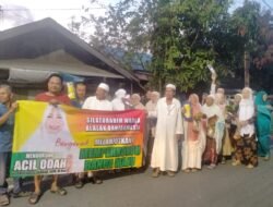 Suasana Ceria di Warung Gratis Acil Odah: Dukungan Warga Alalak Terlihat