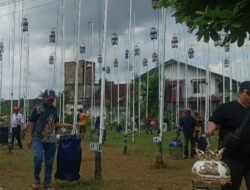 Suara Merdu Burung Perkutut Memenuhi Lapangan Lembu Jantan Banjarmasin
