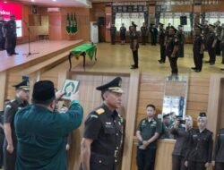 Dr Mukri Pimpin Serah Terima Jabatan di Kejaksaan Tinggi Kalsel