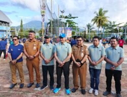 HUT BHAYANGKARA ke-78, Polres Kotabaru  Buka Turnamen Volly Cup 2024