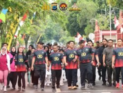 Fun Walk LiMaPi 2024 Meriahkan HUT Bhayangkara ke-78 di Hulu Sungai Selatan