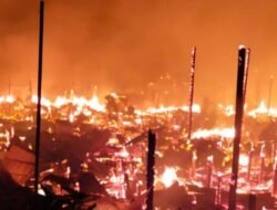 Amukan Api di Tungkaran Pangeran, 20 Rumah Ludes Terbakar