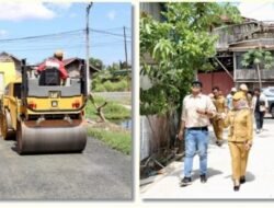Disperkim Kalsel Fokus Pada Pembangunan Jalan Permukiman Kumuh