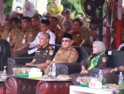 Bupati H.Sayed Jafar Alaydrus,S.H Hadiri Peletakan Batu Pertama Gedung Kejakasaan Negeri Kotabaru