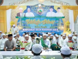 Bupati Kotabaru Hadiri Tabligh Akbar Peringatan Tahun Baru Islam 1 Muharram 1446 H di Masjid Agung Husnul Khatimah