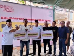 Jhonlin Group kembali Tunjukan kepedulian terhadap korban Kebakaran Kotabaru