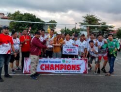 Kepala Desa Bersujud Jadi Sorotan di HUT RI ke-79: Sukses Gelar Final Voli Penuh Ketegangan!