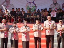 Upacara peringatan hari pramuka ke-63, Pramuka Berjiwa Pancasila menjaga NKRI