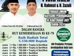 Turnamen Catur Terbuka 20 Menit di Tanah Laut Rayakan HUT Kemerdekaan RI ke-79