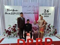 Resmi Dilantik! M Dodi Trinur Rizky HS, S.H Siap Menjadi Wakil Rakyat Tanbu Periode 2024-2029