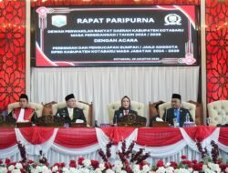 Pelantikan Anggota DPRD Kabupaten Kotabaru Periode 2024-2029 Telah Sah dan Diambil Sumpah