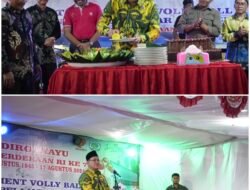 Hadiri Dirgahayu SMKS Babunga Estate, Bupati Kotabaru Disambut Meriah Masyarakat