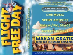 Flight Free Day: Rayakan Ulang Tahun Jhonlin Baratama dengan Hiburan Seru di Bandara Bersujud