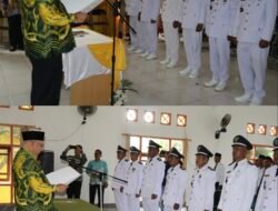 Bupati Kotabaru Resmi Mengukuhkan Perpanjangan Masa Jabatan Kades dan BPD di Empat Kecamatan Sekaligus