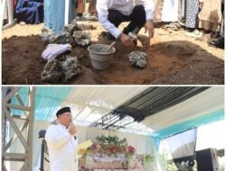 Bupati Kotabaru Hadiri Peringatan Maulid Akbar Serta Peletakan Batu Pertama Mushola dan Majelis Ta’lim Syababul Desa Sengayam