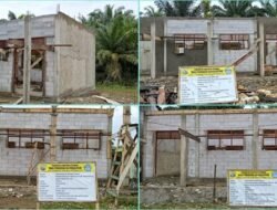 Proyek SDN Peramasan 2×9 Desa Hampang Diduga Dipecah Menjadi Lima Bagian,  Ini Penjelasan Kepala Sekolah