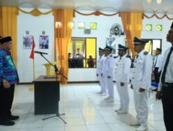 Arungi Laut Luas, Bupati Kotabaru Kembali Kukuhkan Kades dan BPD di Kecamatan Pulau Sembilan