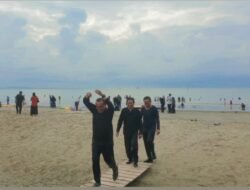 Bupati Tanbu Pastikan Pantai Pagatan Aman, Ramai Kunjungan Wisatawan