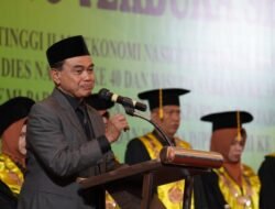 Zairullah Azhar Ikuti Dies Natalis dan Wisuda STIE Nasional