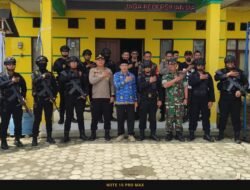 Brimob Kompi Batulicin Pastikan Keamanan Kelumpang Hulu Usai Pemilukada 2024