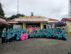 Bhayangkari Ranting Kelumpang hulu Beserta TP PKK Gelar Sosialisasi KDRT