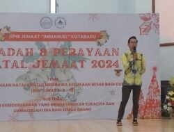 Pesan Kades Dirgahayu, Saat Perayaan Natal 2024 : Pupuk Toleransi Dan Jaga Kerukunan