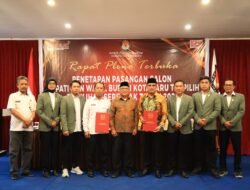 KPU Kotabaru Resmi Tetapkan Pasangan Rusli-Syairi Sebagai Bupati dan Wakil Bupati Terpilih