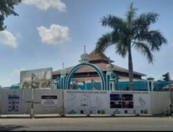 Proyek Renovasi Masjid Raya Husnul Khatimah Kotabaru Diharapkan Selesai Tepat Waktu