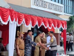 Polres Kotabaru Gelar Apel Pasukan Ops Keselamatan Intan 2025