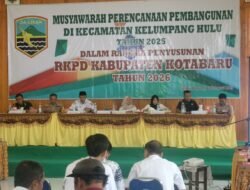 Anggota DPRD Kabupaten Kotabaru Abdul Basir, Hadiri Musrembang di Kecamatan Kelumpang Hulu