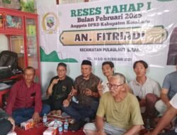 Anggota DPRD Kotabaru Fitriadi Gelar Reses Pertama di Desa Baharu Utara