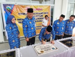 Di Akhir Masa Jabatan, Bupati Kotabaru Resmikan Kantor Kecamatan Pulau Laut Sigam