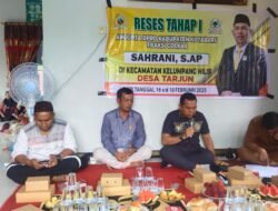 Anggota DPRD Kotabaru Sahrani, Siap Prioritaskan Usulan Warga Desa Tarjun