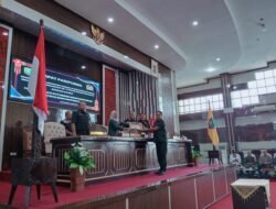 Rapat Paripurna DPRD Kotabaru Dengar Penyampaian Tiga Buah Raperda Bupati