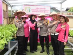 Sukses Gelar Launching Program Pekarangan Pangan Lestari, Bhayangkari Beserta Polri Bersinergi Wujudkan Swasembada Pangan