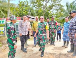 Tim Wasev Kunjungi Desa Talusi dalam Rangka TMMD Ke-123 TA. 2025