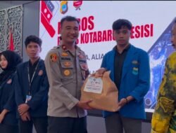 Polres Kotabaru Gelar Baksos Bersama Mahasiswa Sambut Ramadhan 1446 H