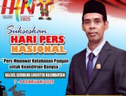 Anggota DPRD Kotabaru H.Hasanudin Ucapkan Selamat HPN Tahun 2025