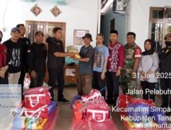 Pemkab Tanbu Bergerak Cepat, Salurkan Bantuan untuk Korban Kebakaran