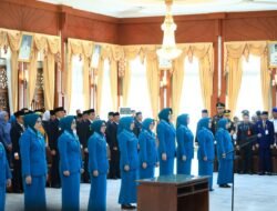 Suci Anisa Rusli Istri Bupati Kotabaru Resmi Dilantik Wagub Kalsel Sebagai Ketua TP PKK